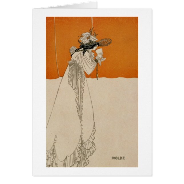 Isolde, Illustration "vom Studio", 1895 (Lithium (Vorne)