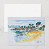 Isolella Beach, Ajaccio | Korsika, Frankreich Postkarte (Vorne/Hinten)