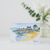 Isolella Beach, Ajaccio | Korsika, Frankreich Postkarte (Stehend Vorderseite)