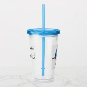 Isolierschale des Wegs weich Acryltrinkbecher (Rechts)