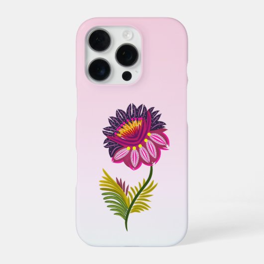 Isolierte Blume iPhone Hülle (Rückseite)