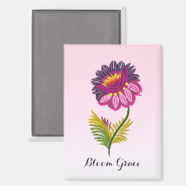 Isolierte Blume Magnet