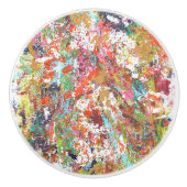 isolierte Keramik Knob Keramikknauf (Vorderseite)