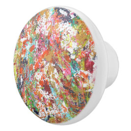 isolierte Keramik Knob Keramikknauf