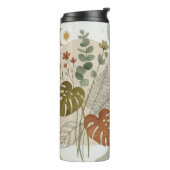 Isolierte Tasse mit modernem bohemianem Design (Nach links gedreht)