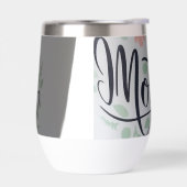 isolierter Becher verzaubert Mama (Links)