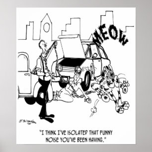 Isolierung dass lustige Geräusche Poster
