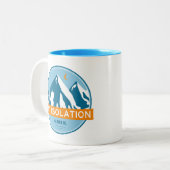 Isolierung New Hampshire Stars Moon Zweifarbige Tasse (Vorderseite Links)