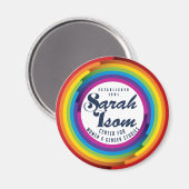 Isom Pride Magnet (Vorderseite/Rückseite)