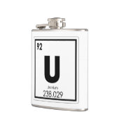 Isomalchemikalienformel für Uran Flachmann (Links)