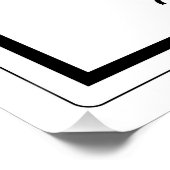 Isomalchemikalienformel für Uran Poster (Ecke)