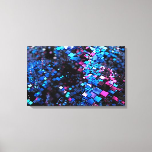 Isometer Leinwanddruck (Vorderseite)