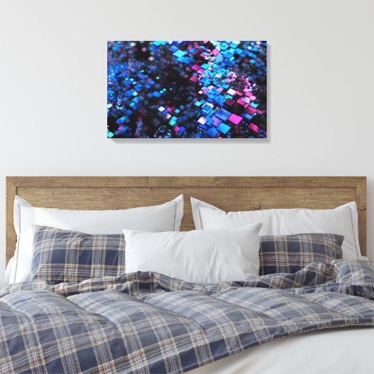 Isometer Leinwanddruck (Insitu (Schlafzimmer))