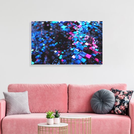 Isometer Leinwanddruck (Insitu (Wohnzimmer))