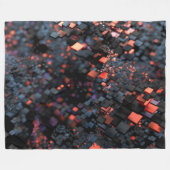 Isometer (schwarz) fleecedecke (Vorderseite (Horizontal))