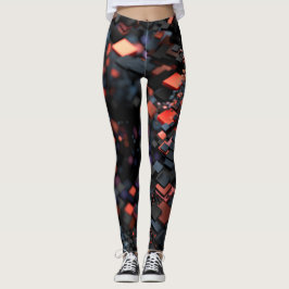 Isometer (schwarz) leggings