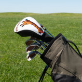 Isometric Giraffe Golf Headcover (In SItu)