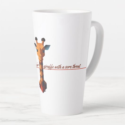 Isometric Giraffe Milchtasse (Rechte Ecke)