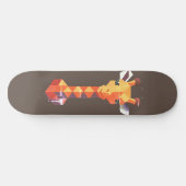 Isometric Giraffe Skateboard (Horizontal)