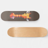 Isometric Giraffe Skateboard (Horizontal)
