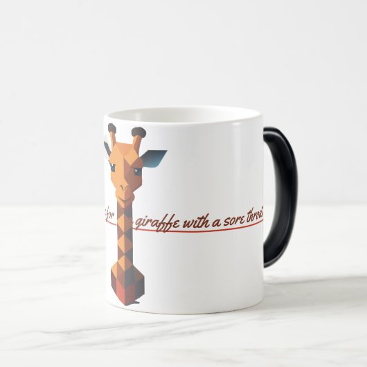 Isometric Giraffe Verwandlungstasse (VorderseiteRechts)