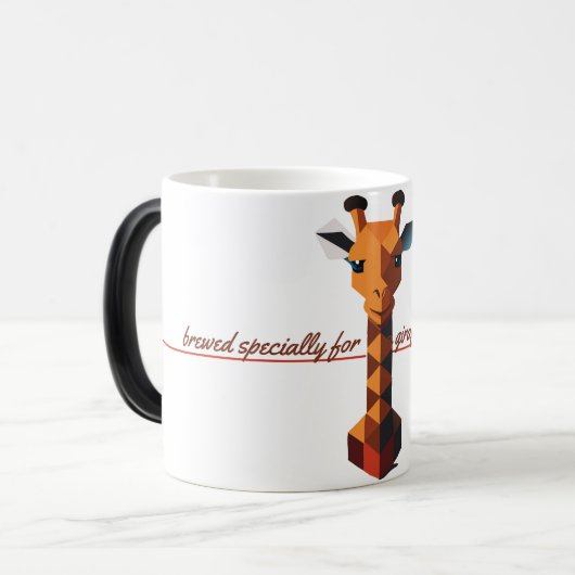 Isometric Giraffe Verwandlungstasse (Vorderseite Links)