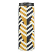 Isometric Seamless Patternart,deco,pattern,seamles Thermosbecher (Rückseite)