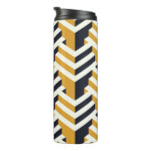 Isometric Seamless Patternart,deco,pattern,seamles Thermosbecher (Nach rechts gedreht)