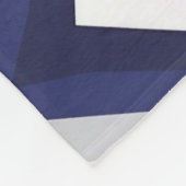 Isometric USA Flag Pattern Fleecedecke (Ecke)