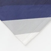 Isometric USA Flag Pattern Fleecedecke (Ecke)