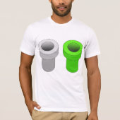 Isometrische Pipes Mens T - Shirt (Vorderseite)