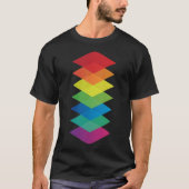 Isometrischer Rainbow-T - Shirt (Vorderseite)