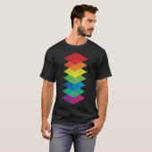 Isometrischer Rainbow-T - Shirt (Vorne ganz)