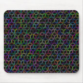 Isometrisches Kubikmuster Mousepad (Vorne)