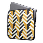 Isometrisches nahtloses Muster,Deko,Muster,Nahtlos Laptopschutzhülle (Vorderseite Links)