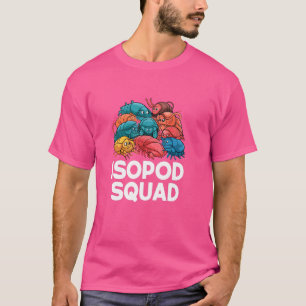 Isopod Squad farbenfrohe Pollenwesen T-Shirt