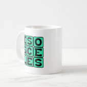 Isoskel, Art des Dreiecks Kaffeetasse (Vorderseite Links)