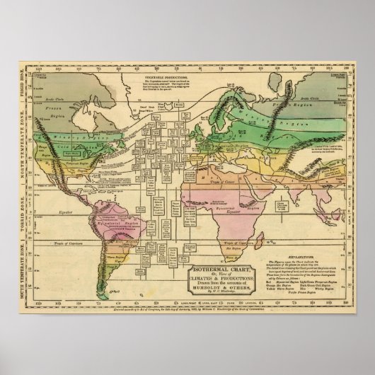 Isothermal chart, productions poster (Vorne)