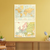 Isothermal, winds Religions Europa Leinwanddruck (Insitu (Wohnzimmer))