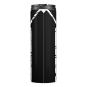 Isotherme Fahrradzylinder Thermosbecher (Rückseite)