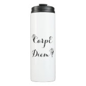 Isotherme Flasche Carpe Diem (Vorderseite)