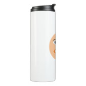 Isotherme-HUMOUR-Flasche Thermosbecher (Nach links gedreht)