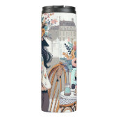 Isotherme Kaffeepause Thermosbecher (Rückseite)