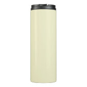 Isotherme Sonnenblumenflasche mit Wassergelb Thermosbecher (Rückseite)