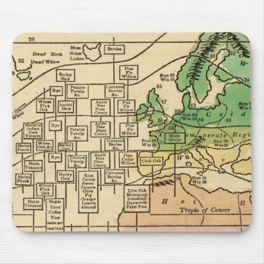 Isothermische Karte, Produktionen Mousepad (Vorne)