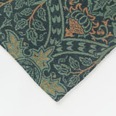 Ispahan (von John Henry Dearle) Fleecedecke (Ecke)