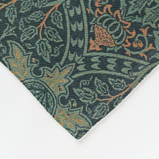 Ispahan (von John Henry Dearle) Fleecedecke (Ecke)