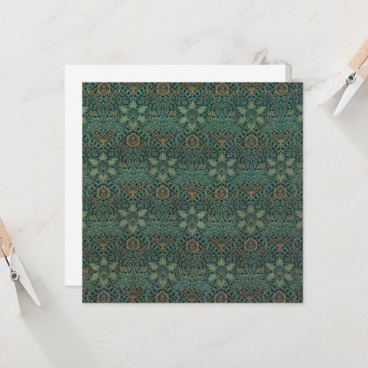 Ispahan (von John Henry Dearle) Karte (Vorderseite/Rückseite Beispiel)