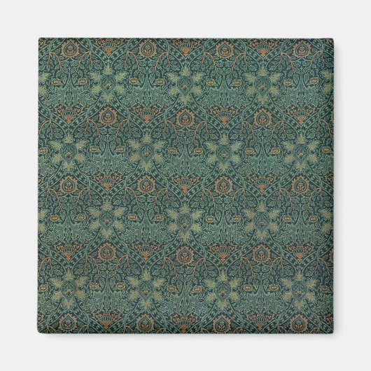 Ispahan (von John Henry Dearle) Magnet (Vorne)