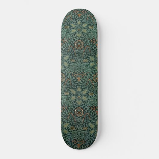 Ispahan (von John Henry Dearle) Skateboard (Vorderseite)